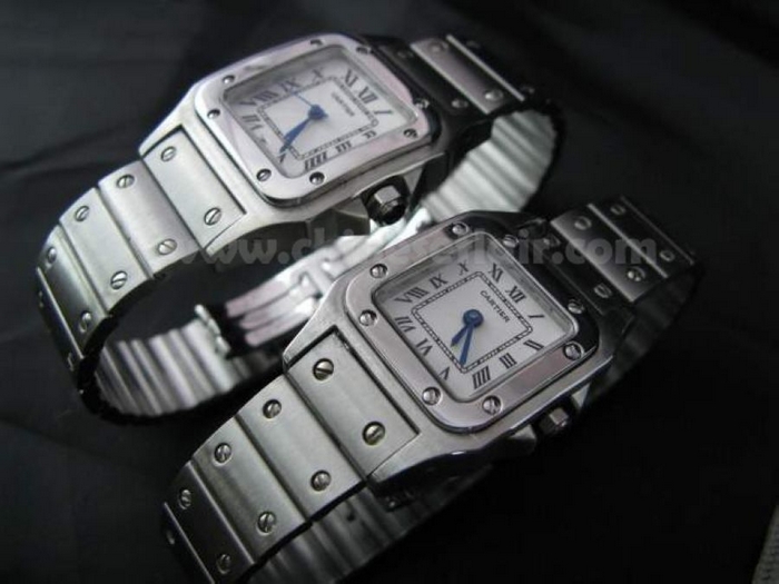 Tank Francaise Watch Japanese Quartz Movement - A set